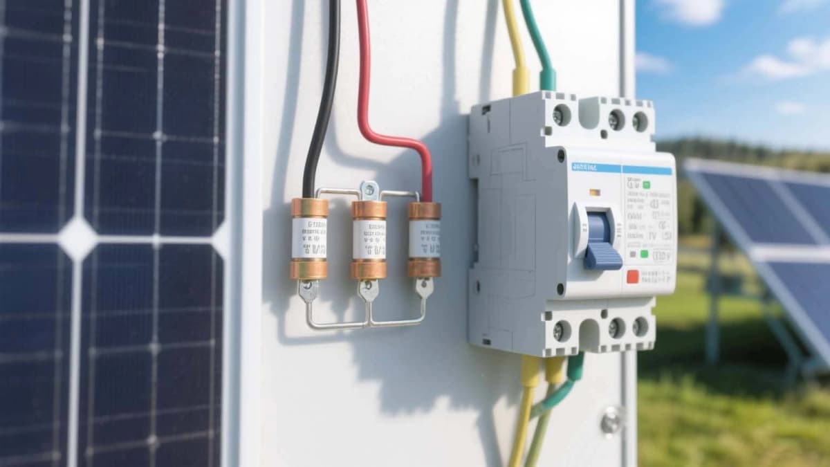 DISJONCTEUR DC / FUSIBLE DC / PARAFOUDER / PROTE FUSIBLE /MC4