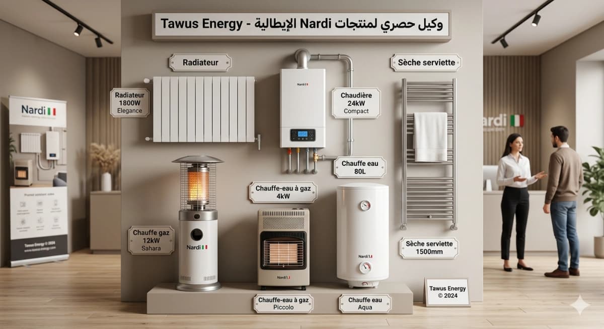 وسائل التدفئة Nardi الإيطالية